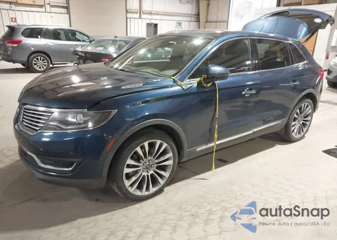 2017 Lincoln Mkx Reserve z USA, uszkodzony, nr VIN 2LMPJ6LR7HBL21715